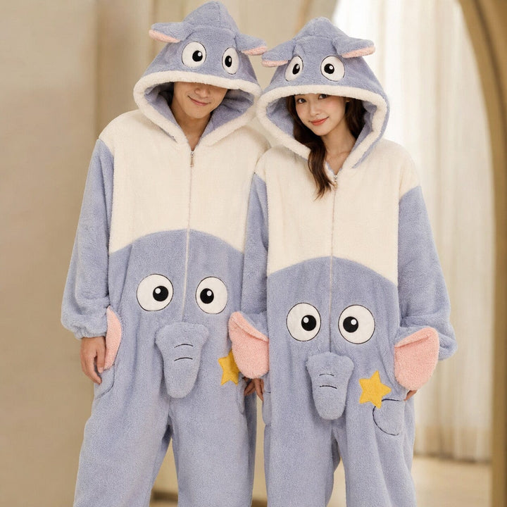 Pyjama Couple Drôle