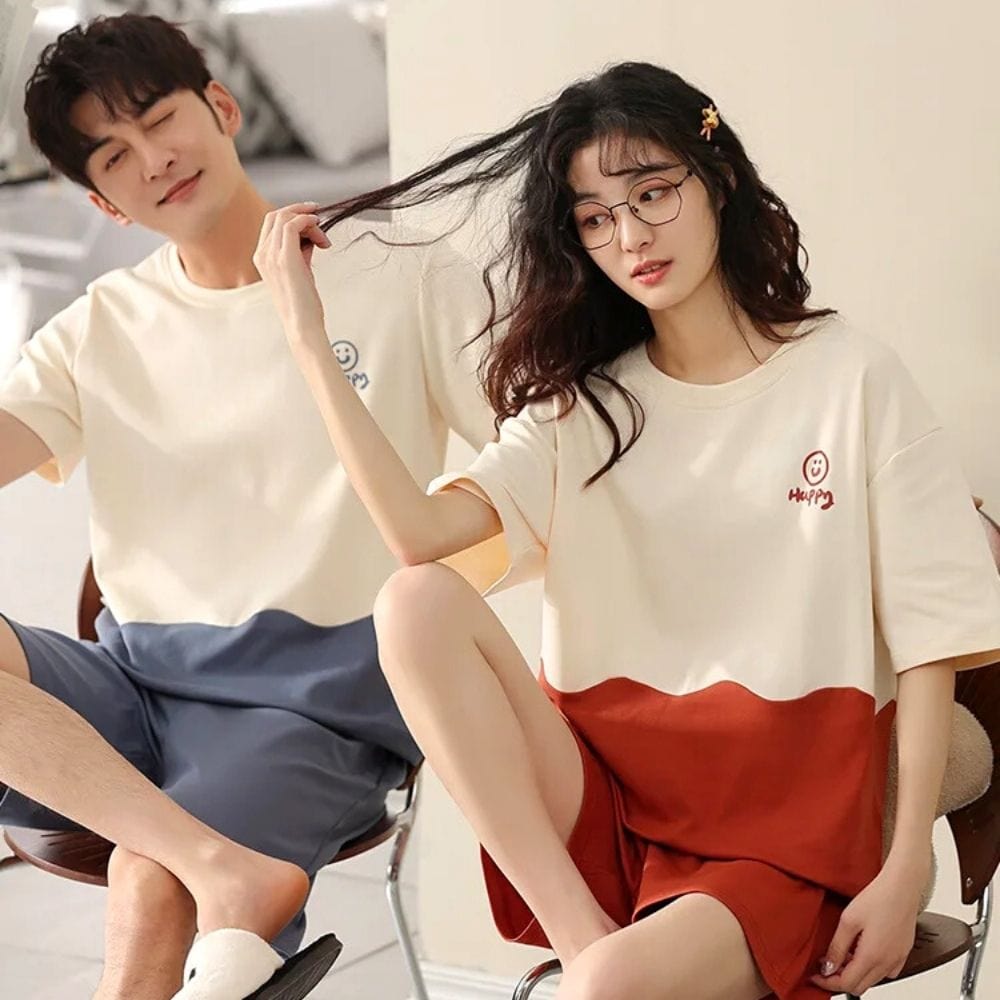 Style-1 / Femme-M Pyjama Couple