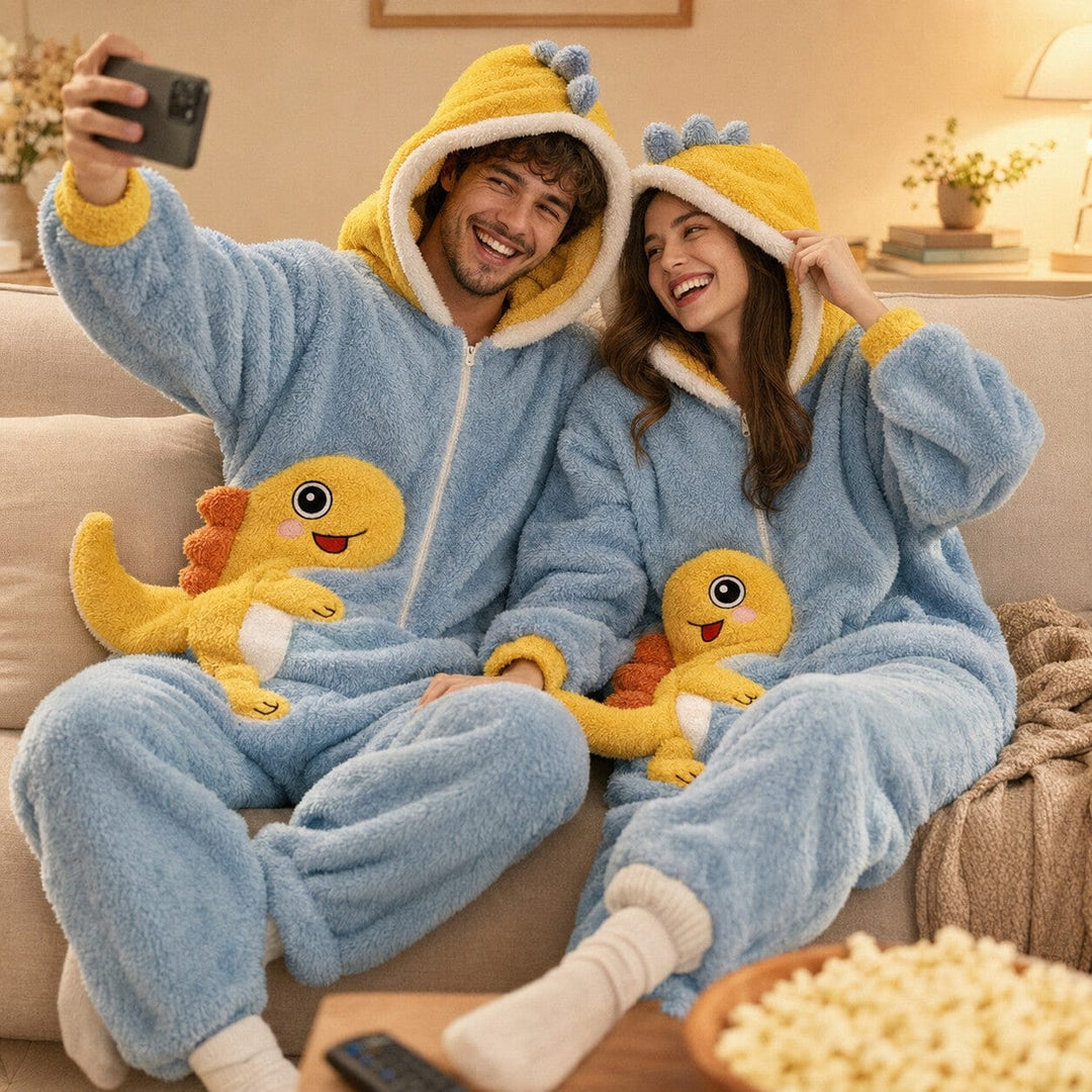 Pyjama Couple Fun