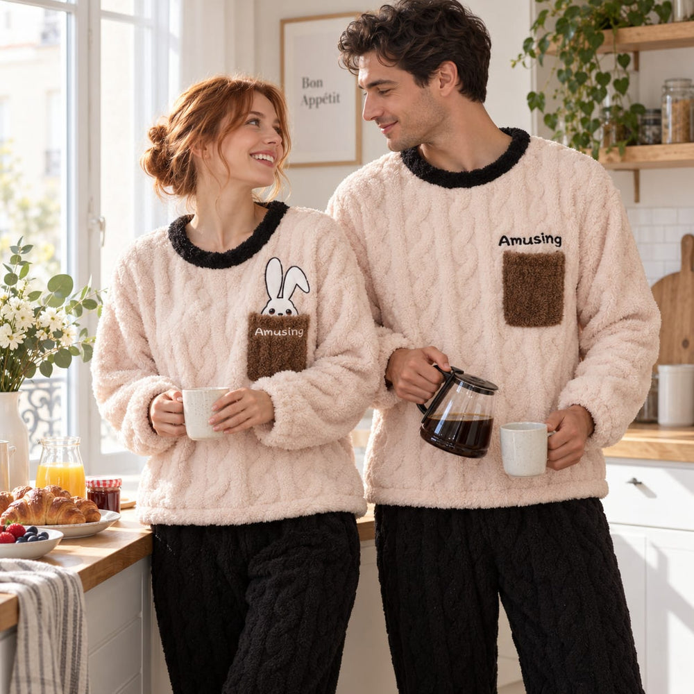 Pyjama Couple Hiver