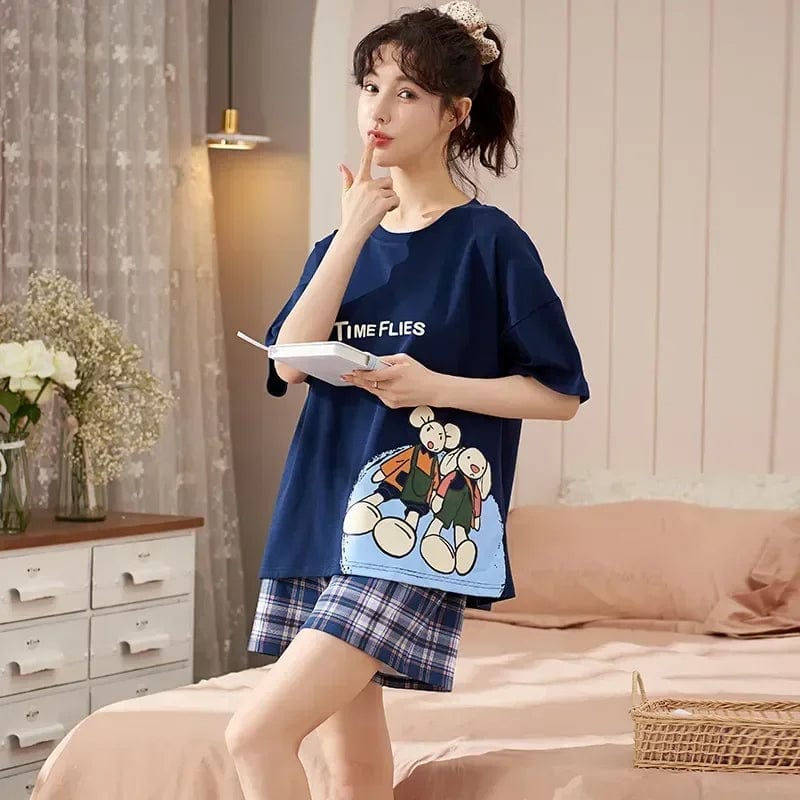Pyjama Couple Homme Femme Femme-2 / M