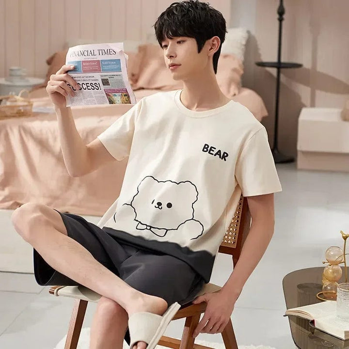 Pyjama Couple Homme Femme Homme-2 / M