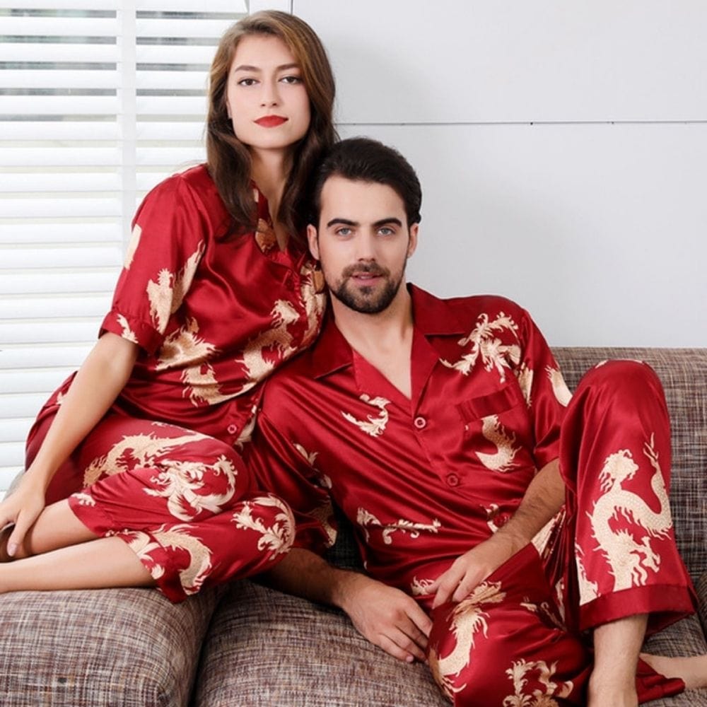 Pyjama Couple (Satin)