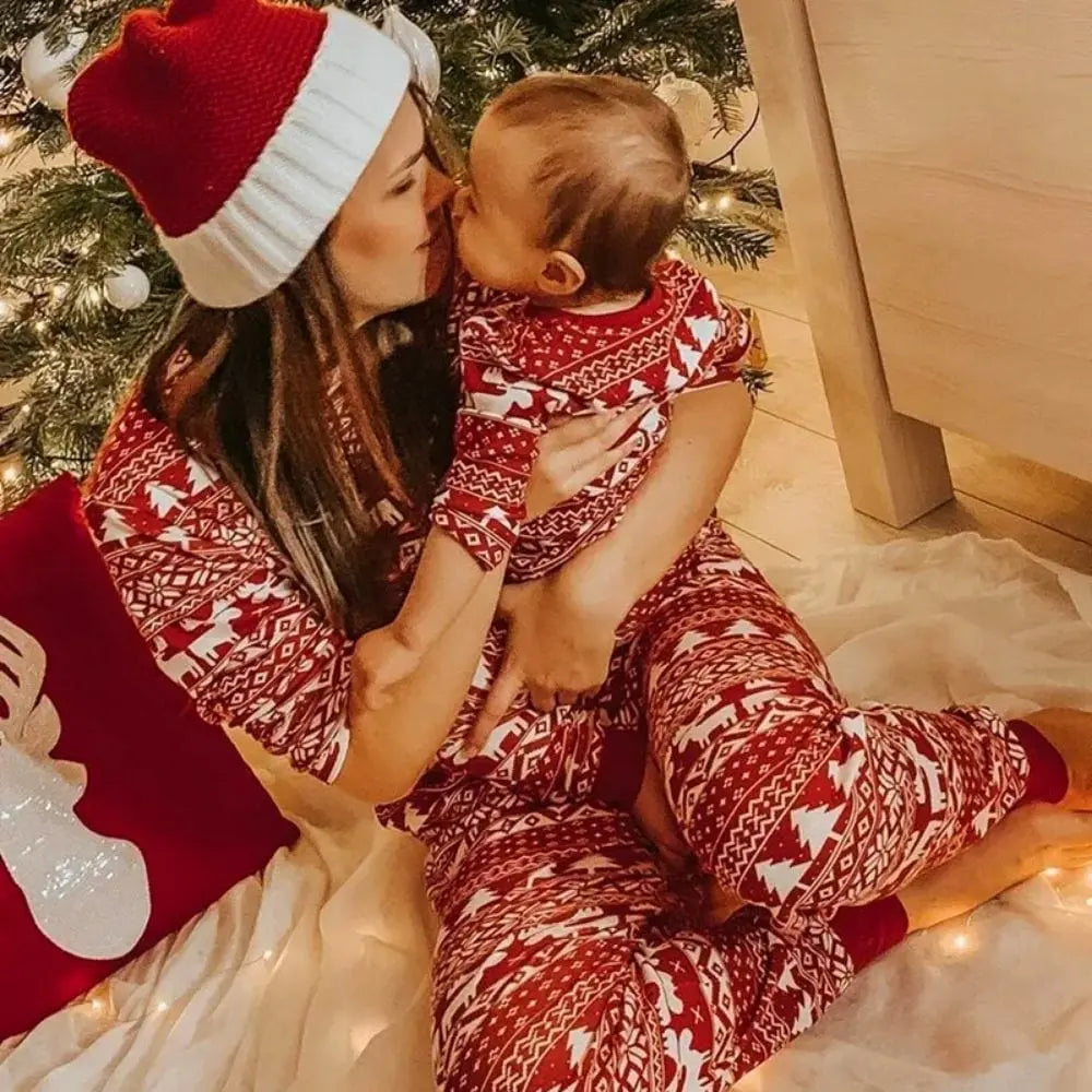 Pyjama De Noel Papa Maman Bébé