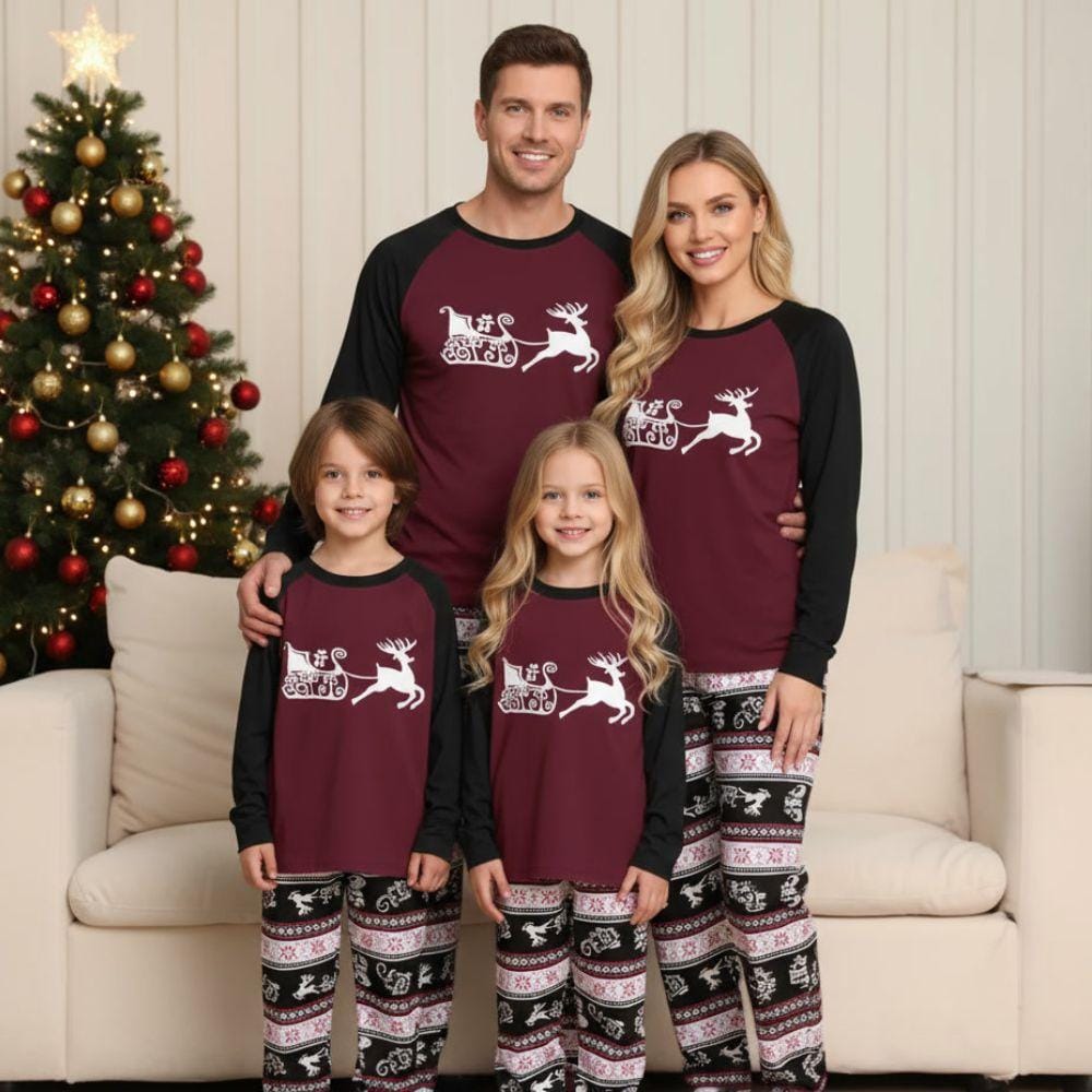 Pyjama Des Fêtes Famille