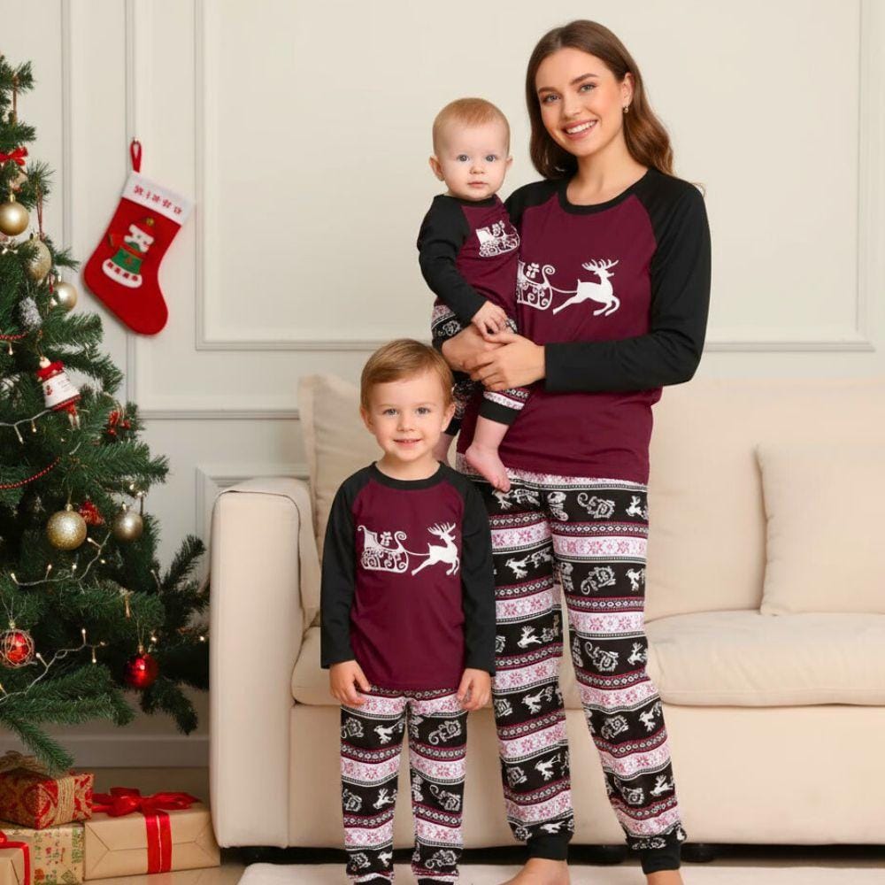 Pyjama Des Fêtes Famille