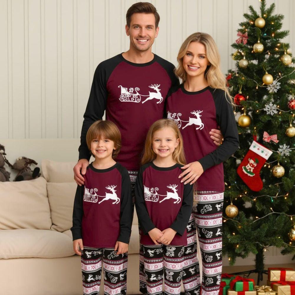 Pyjama Des Fêtes Famille