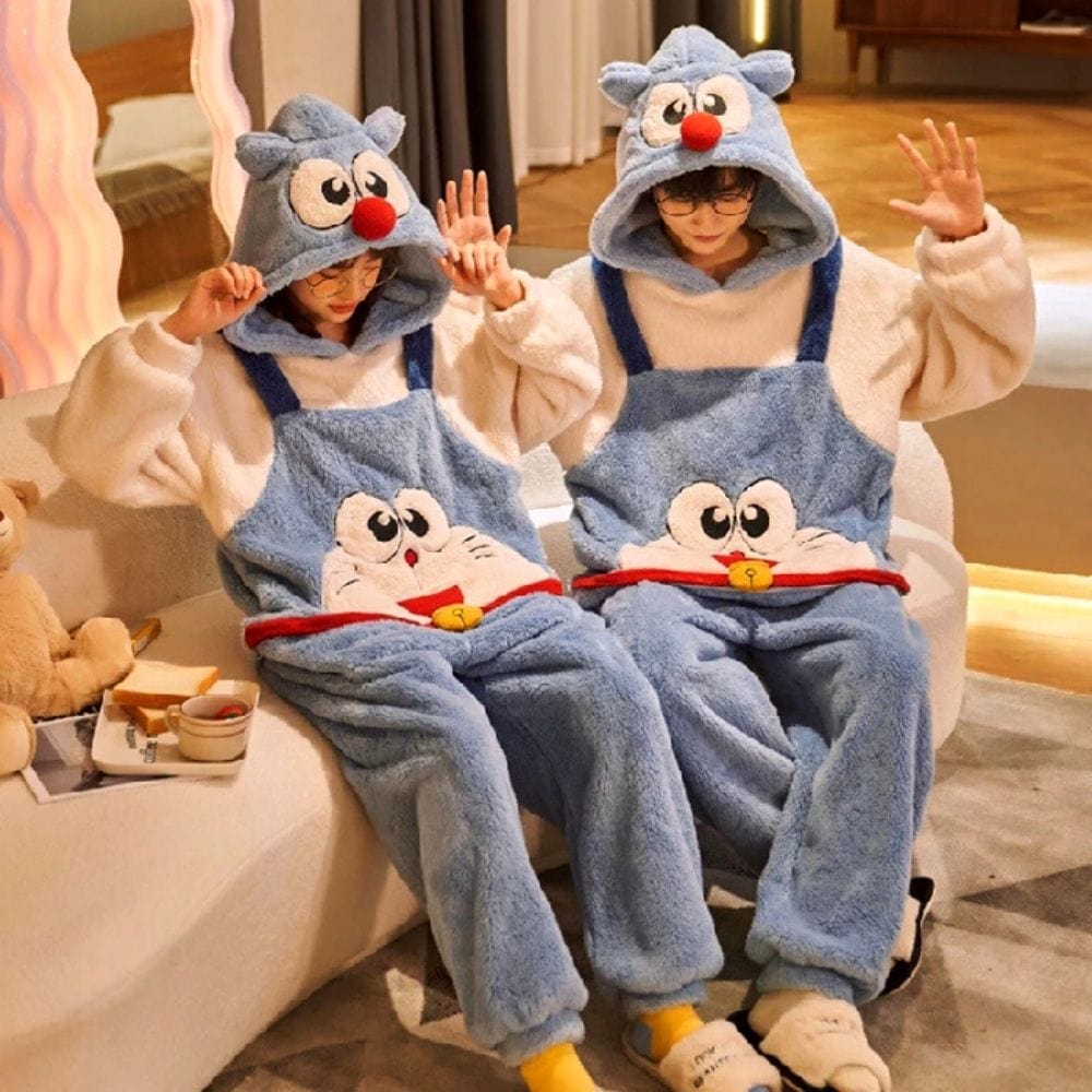 Pyjama Duo Bleu / Femme-M