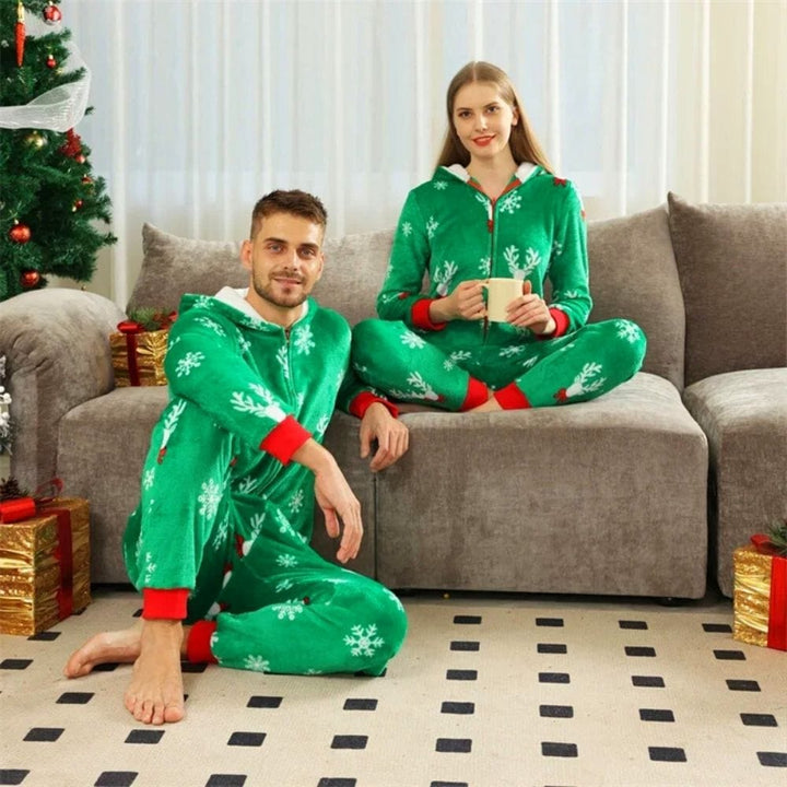 Pyjama Grenouillère Hiver Famille
