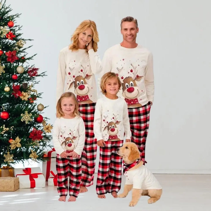Pyjama Noel Assorti Beige / Père S