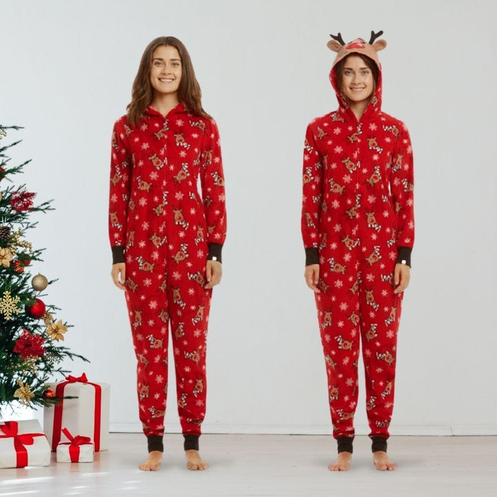 Pyjama Noel Duo Rouge / Femme-L