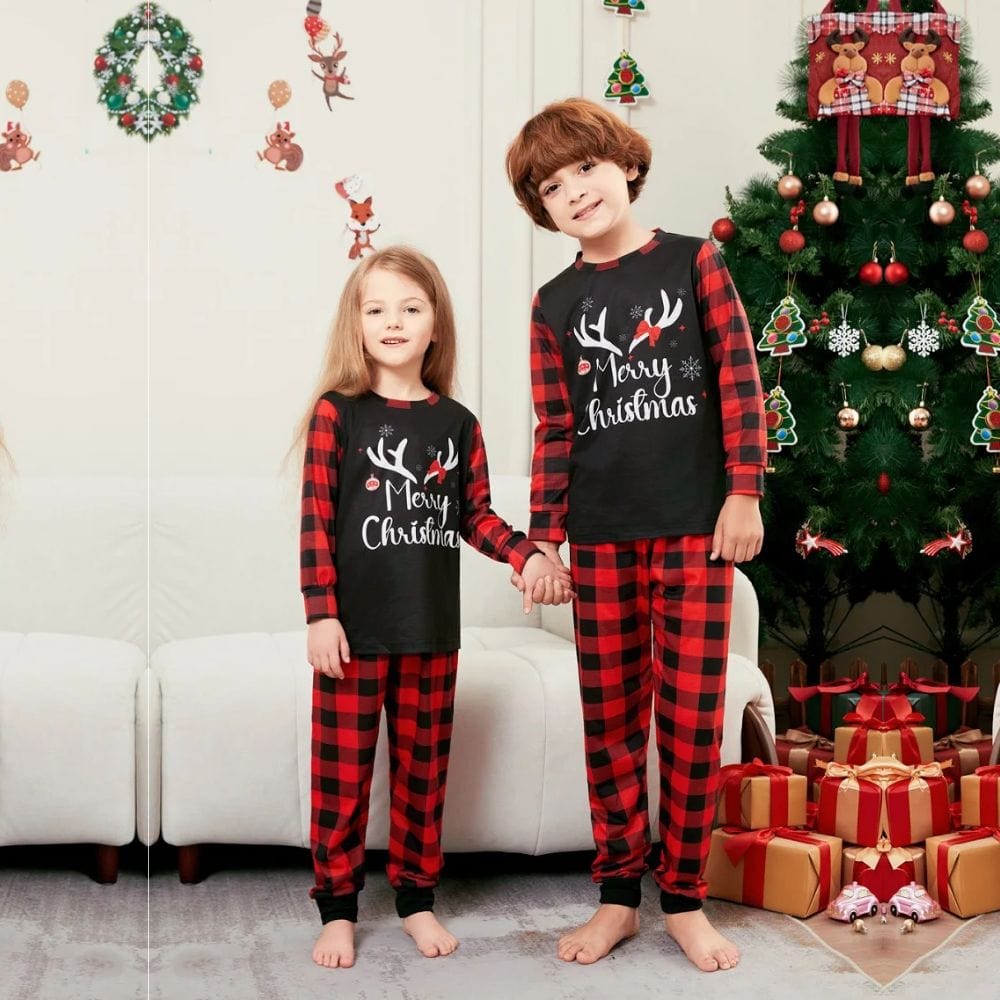 Pyjama Tartan Famille Tartan / Enfant-2T