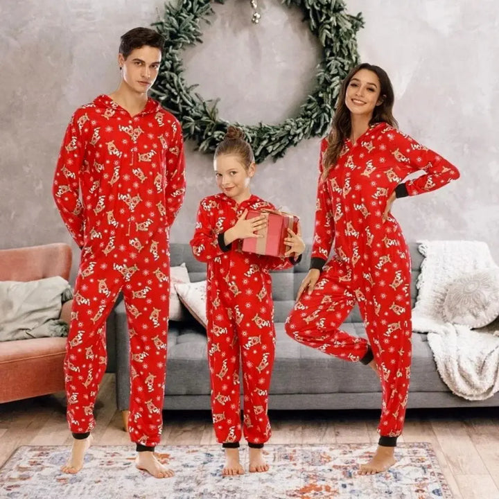 Pyjama Une Pièce Noel Famille Quai Des Amours