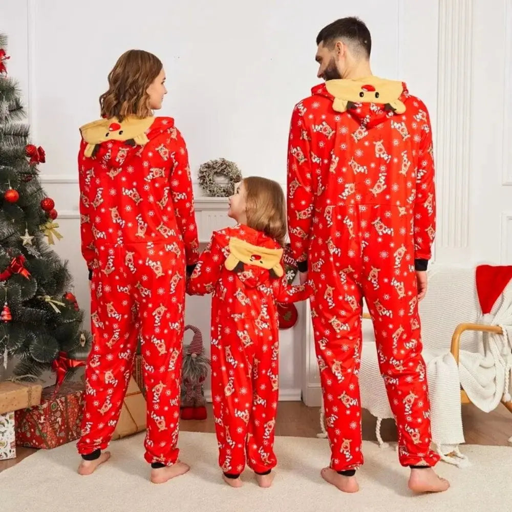 Pyjama Une Pièce Noel Famille Quai Des Amours