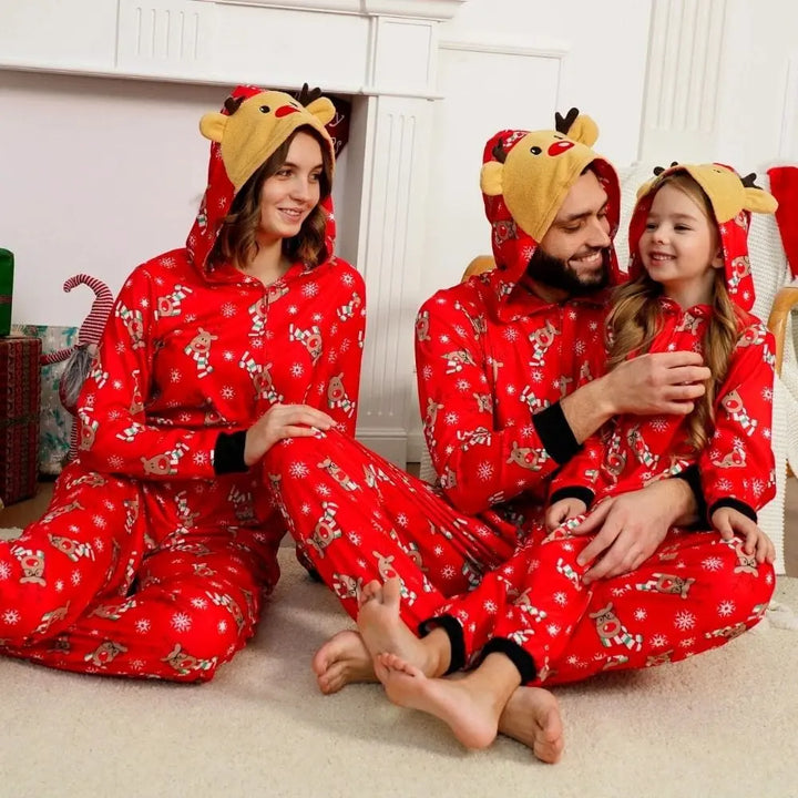 Pyjama Une Pièce Noel Famille Quai Des Amours