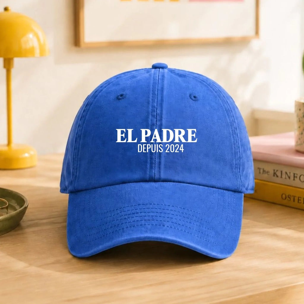 Casquette EL PADRE bleue
