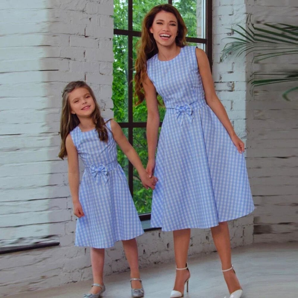 Robe Champêtre Mère Fille