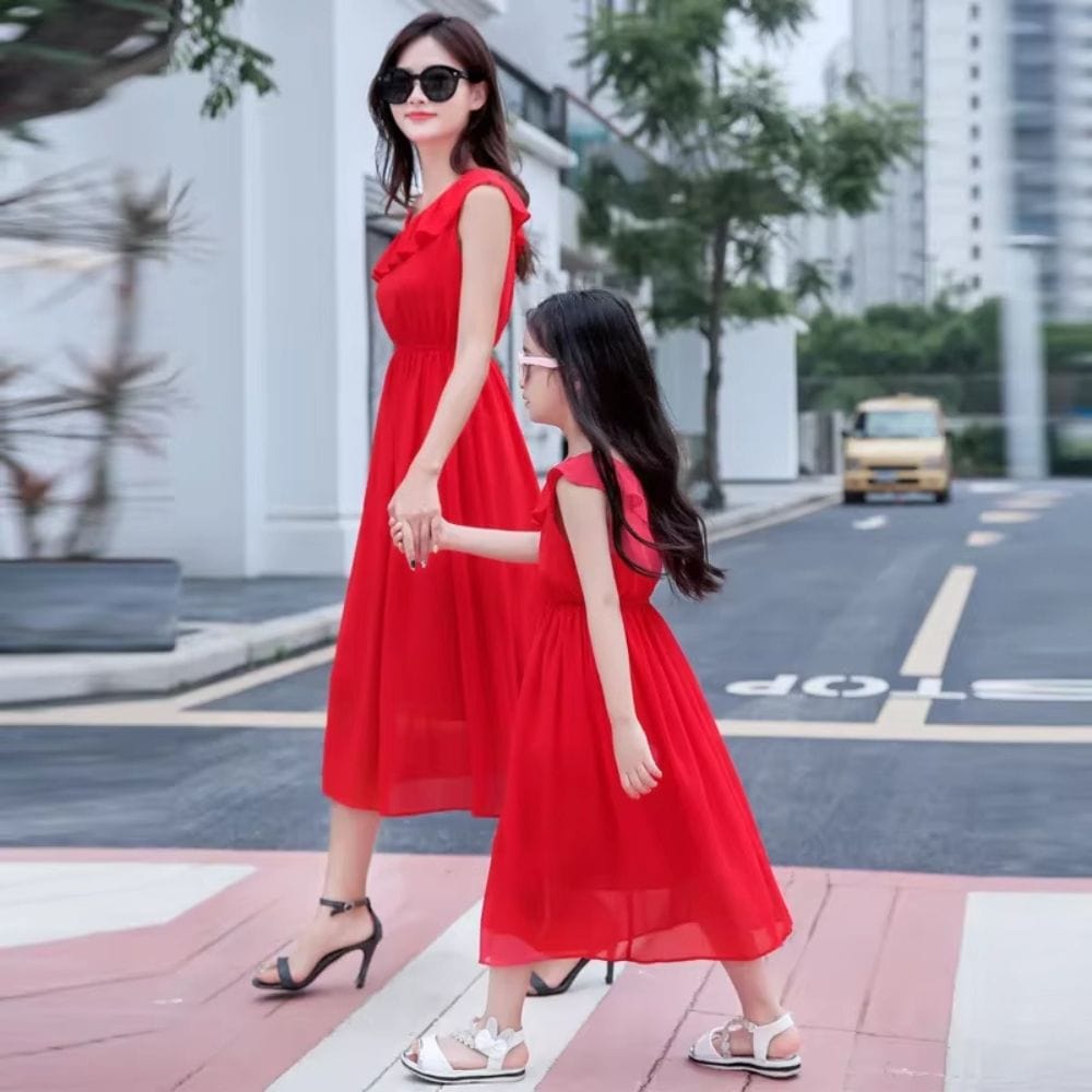 Robe Cocktail Mère Fille
