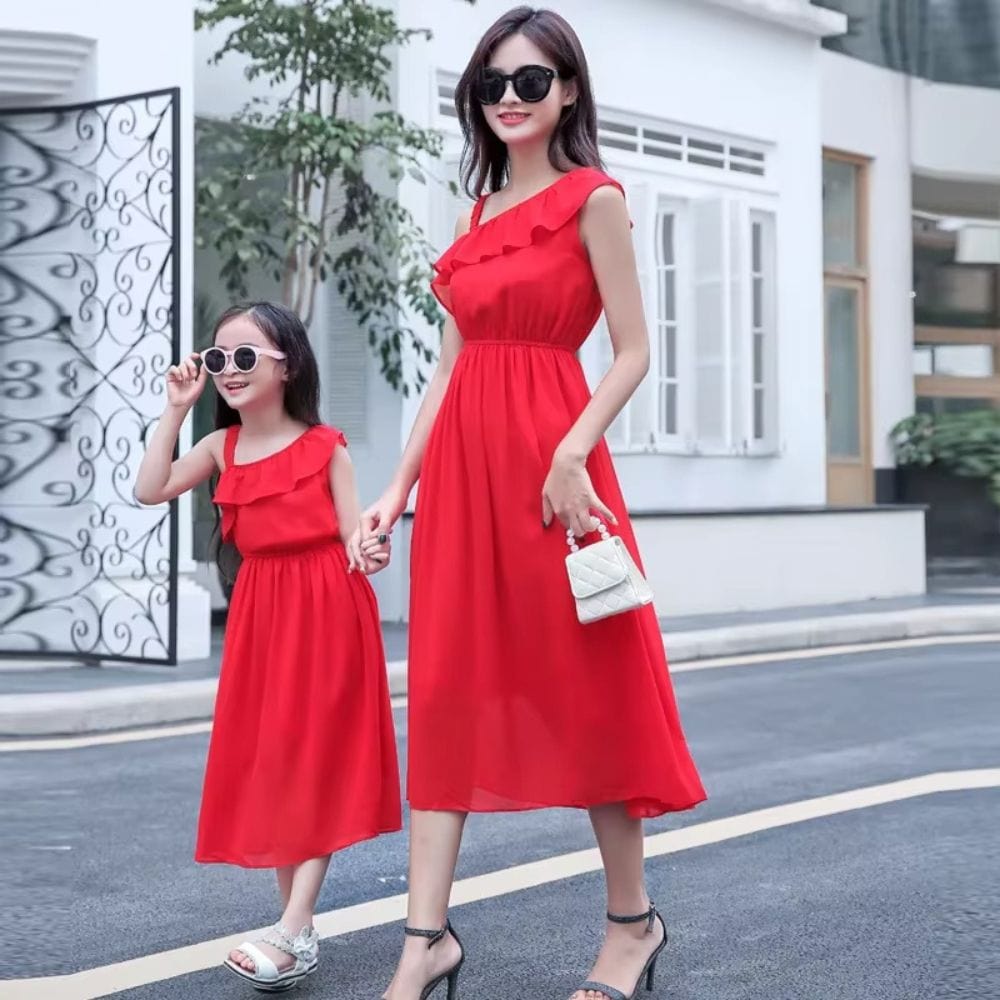 Robe Cocktail Mère Fille