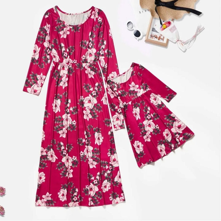 Robe Coordonnée Mère Fille