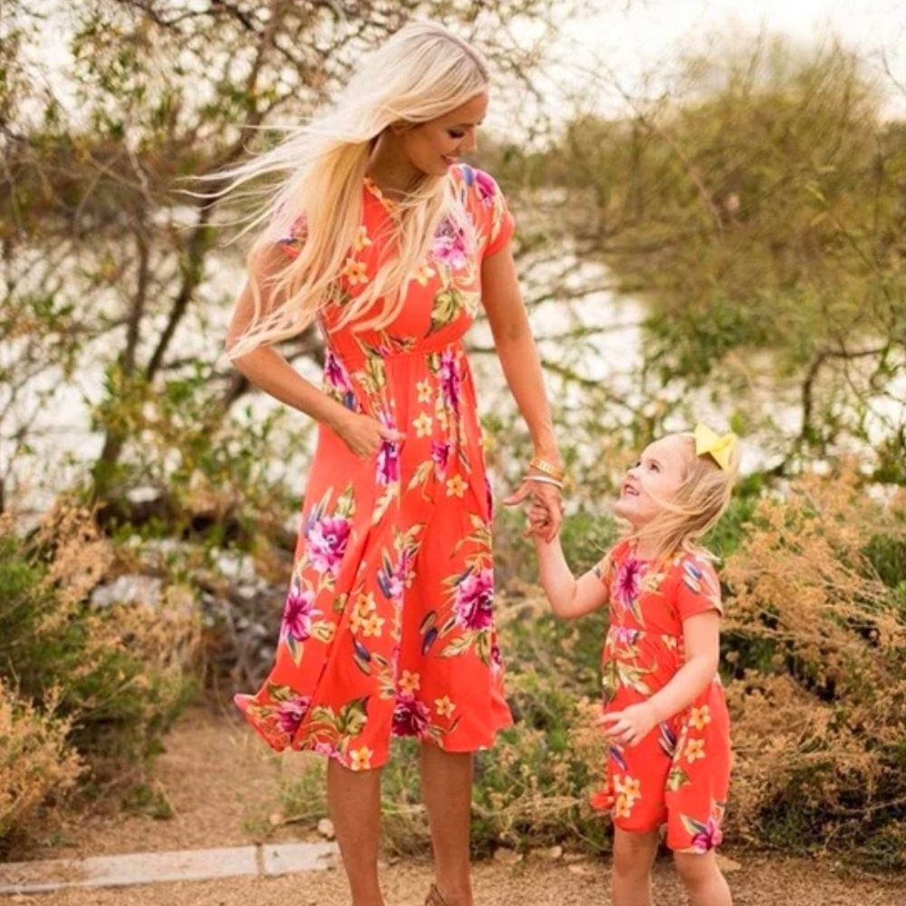 Robe Duo Mère Et Fille