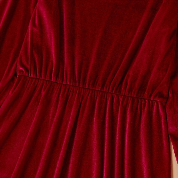 Robe Hiver Mère Fille Rouge / Maman  S