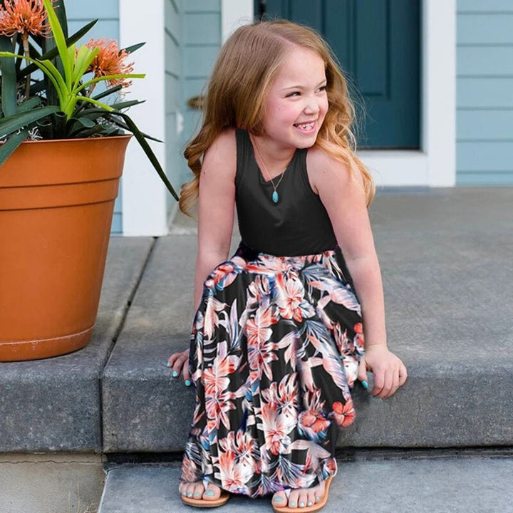Robe Longue Mère Fille Identiques