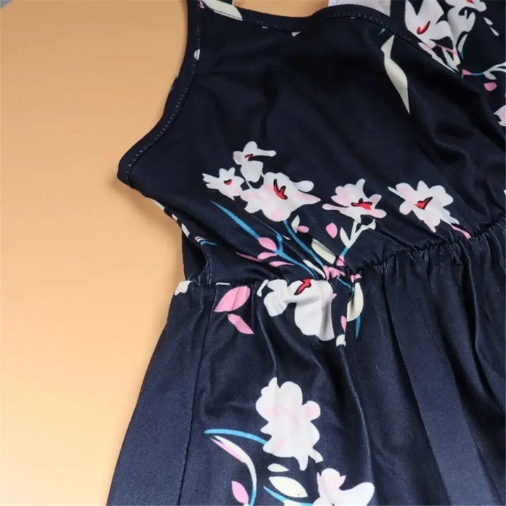 Robe Mère Fille Bleu Marine Quai Des Amours