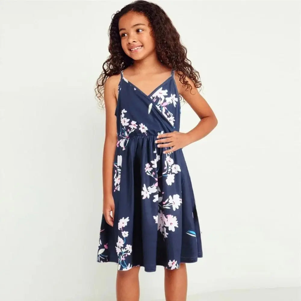 Robe Mère Fille Bleu Marine Quai Des Amours