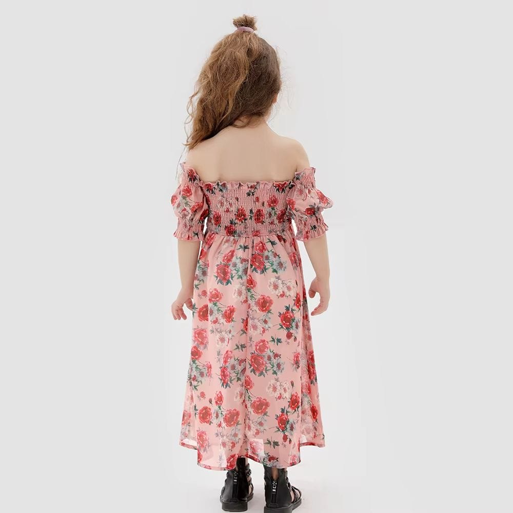 Robe Mère Fille Été Assorties