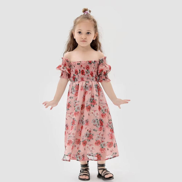 Robe Mère Fille Été Assorties