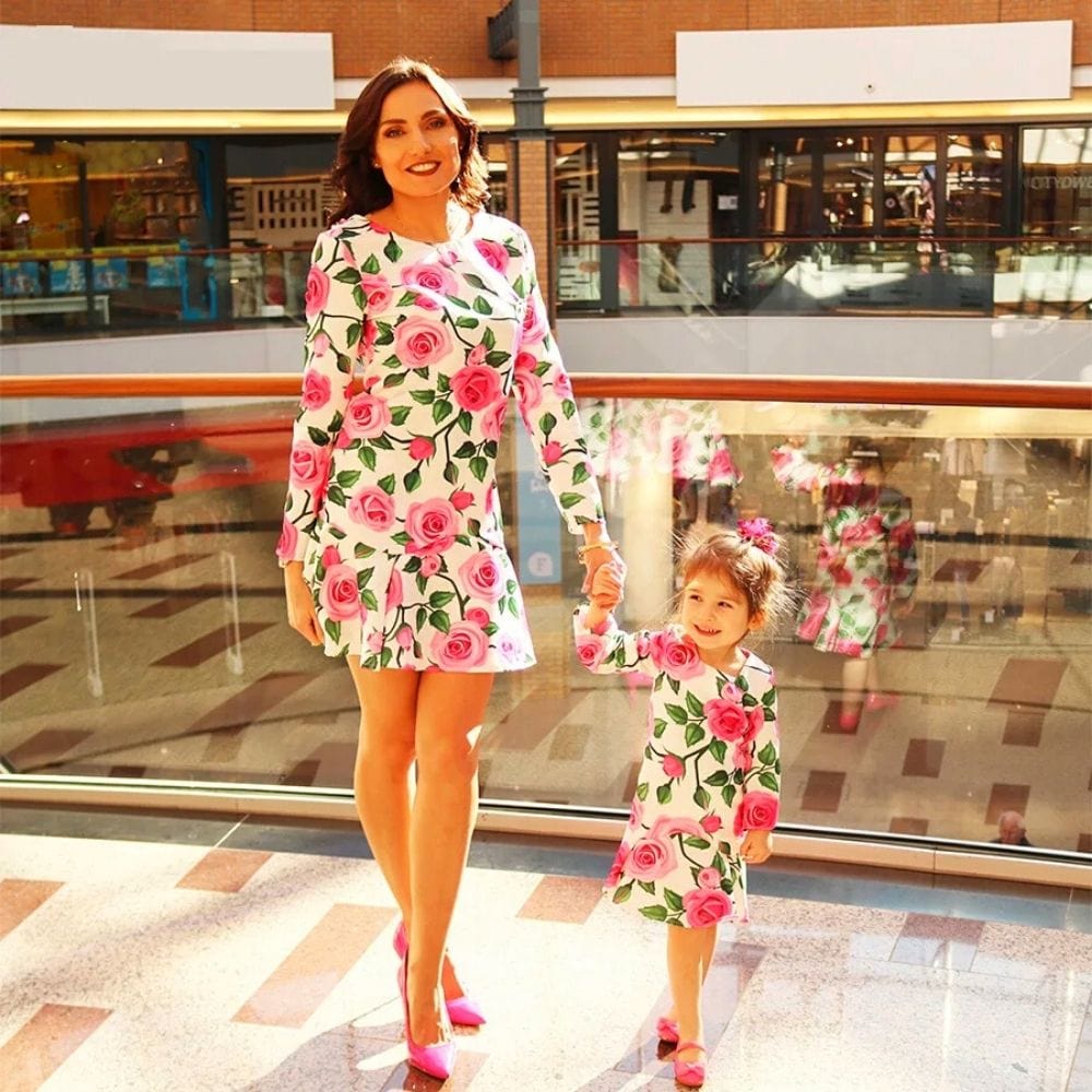 Robe Mère Fille Identique