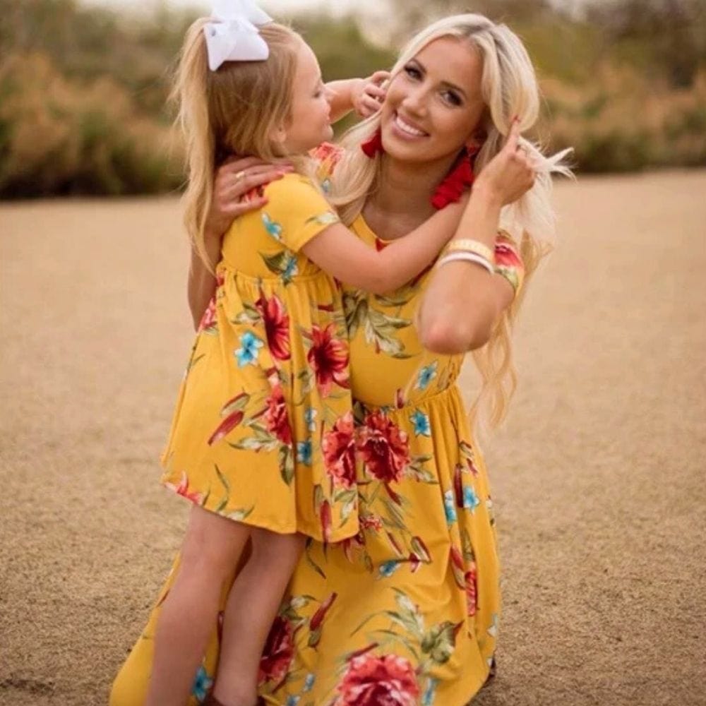 Robe Petite Fille Et Maman
