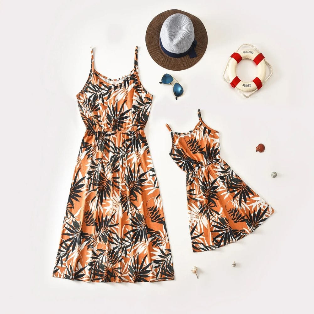 Robe Plage Mère Et Fille