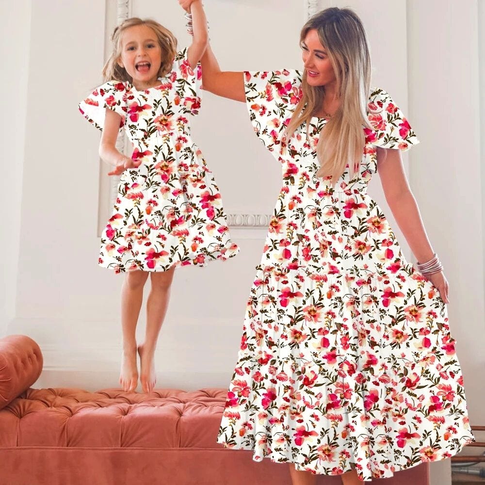 Robe Vintage Mère Fille