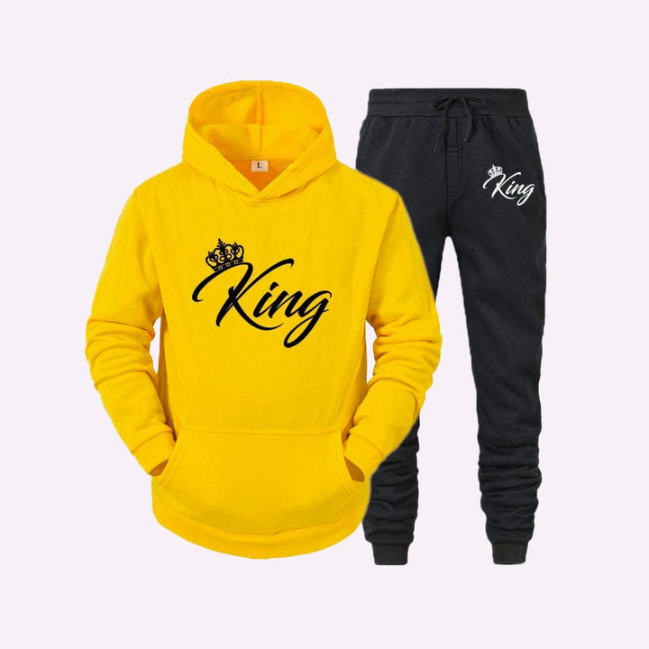 Survêtement Couple Assorti Yellow King / S