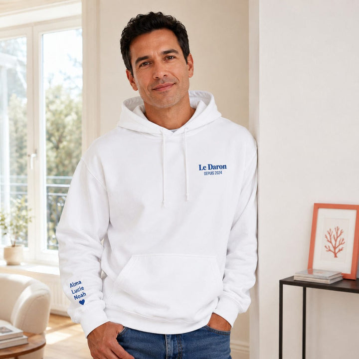 Sweat brodé Le Daron