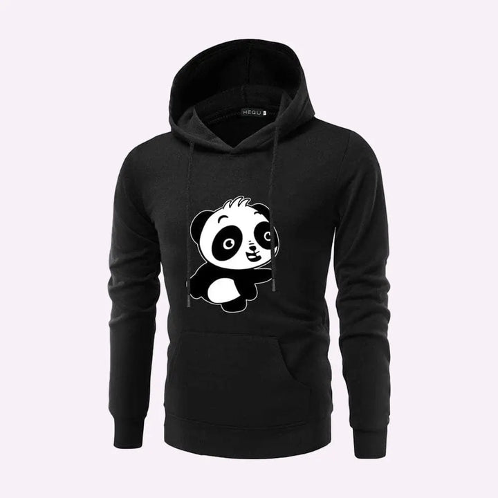 Sweat Capuche Panda Noir / Lui / M