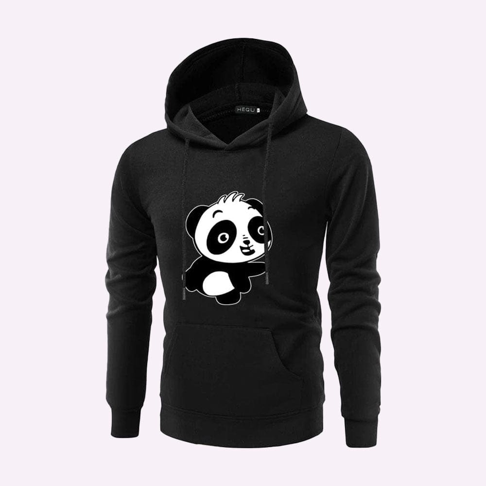 Sweat Capuche Panda Noir / Lui / M