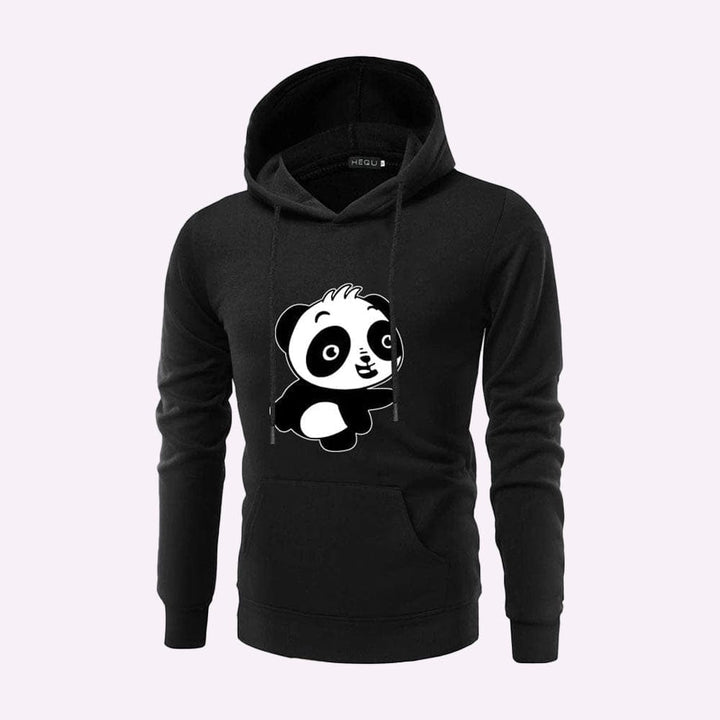 Sweat Capuche Panda Noir / Lui / M