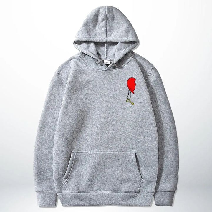 Sweat Couple Coeur Brisé Gris-Clé / XS
