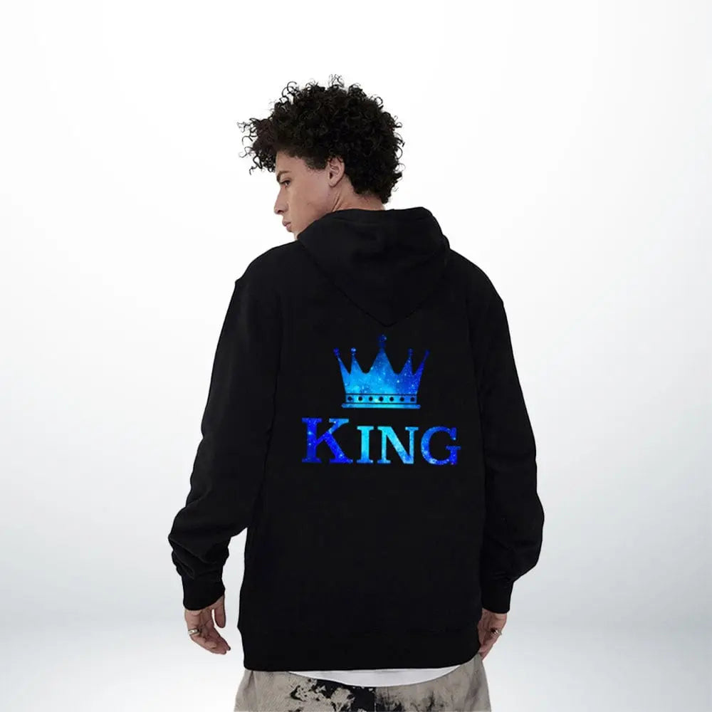 Sweat Duo King Queen King-Bleu / XXS