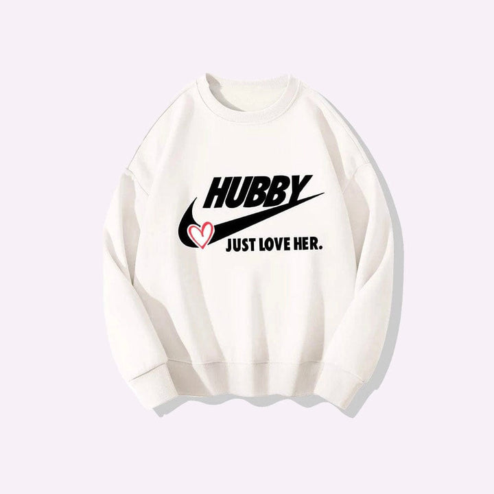 Sweat Duo Blanc Hubby / S