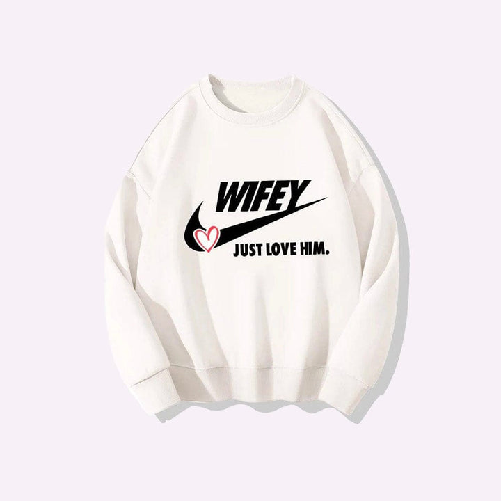 Sweat Duo Blanc Wifey / S
