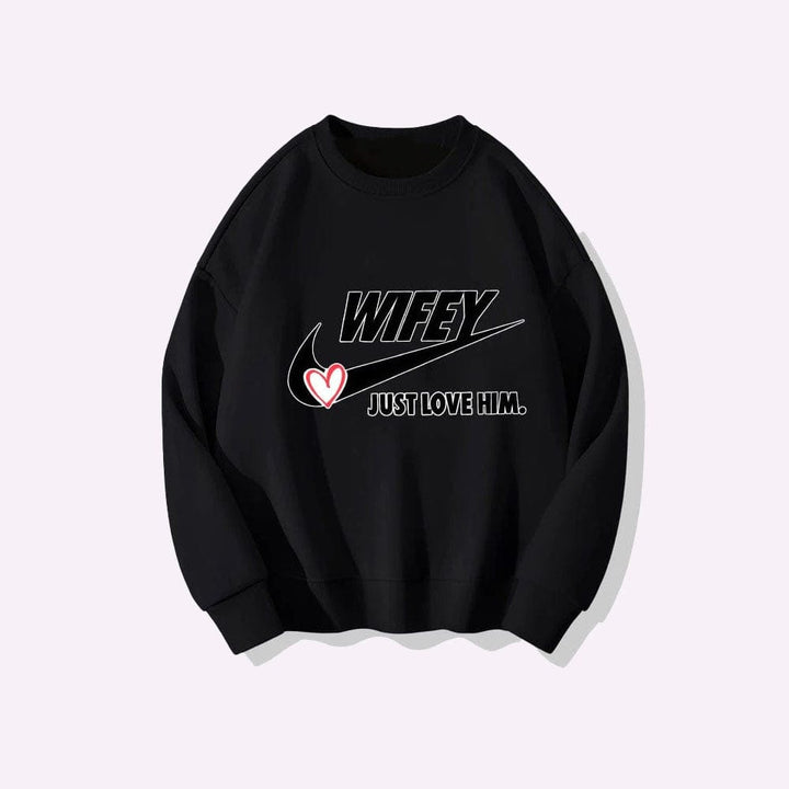Sweat Duo Noir Wifey / S