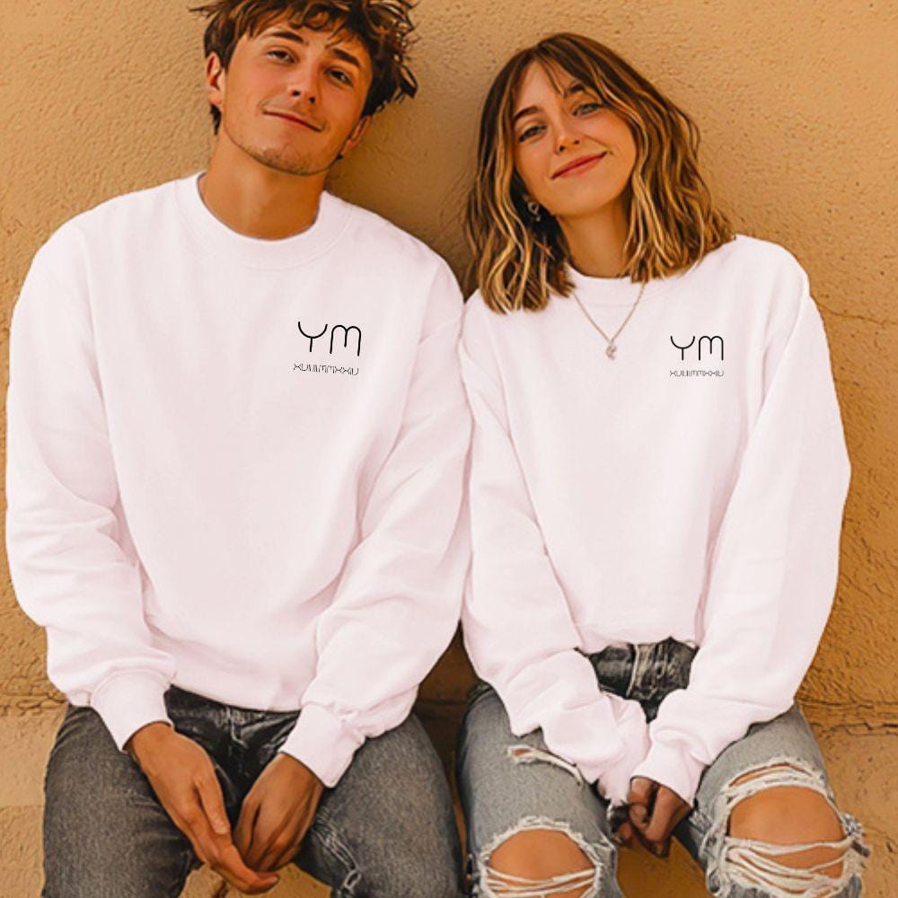 Sweat Homme Femme Assorti | Personnalisé