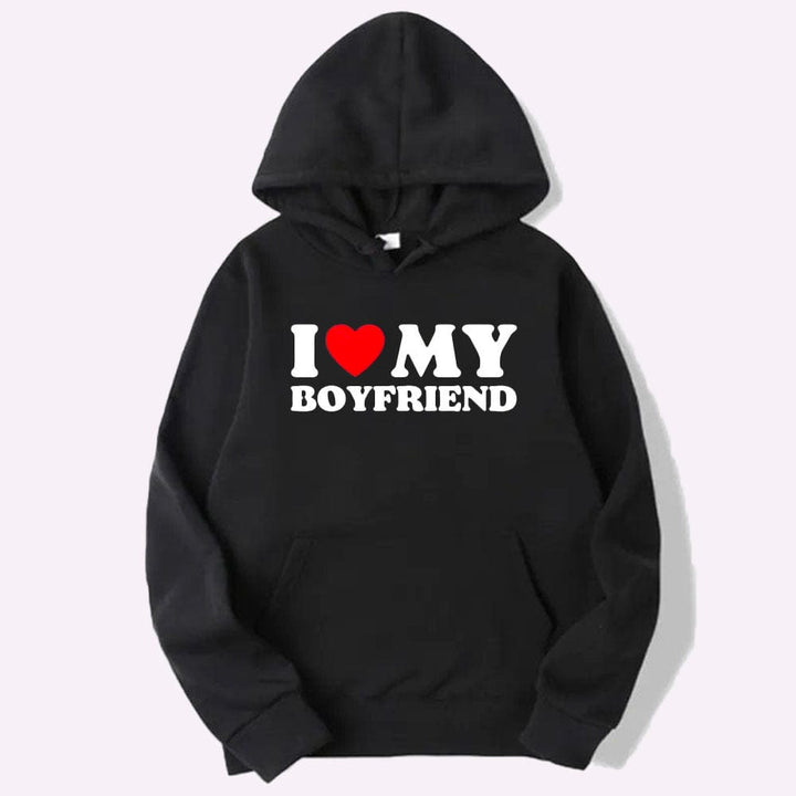 Sweat Homme Femme Assorti Noir / Boyfriend / XS