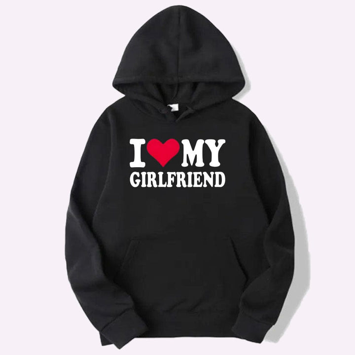 Sweat Homme Femme Assorti Noir / Girlfriend / XS