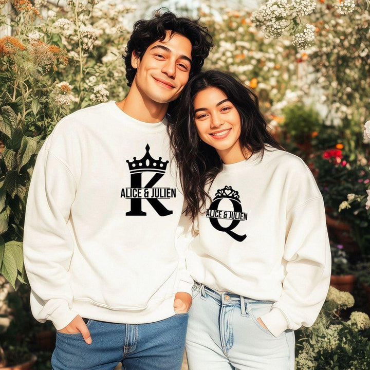 Sweat King Queen | Personnalisé