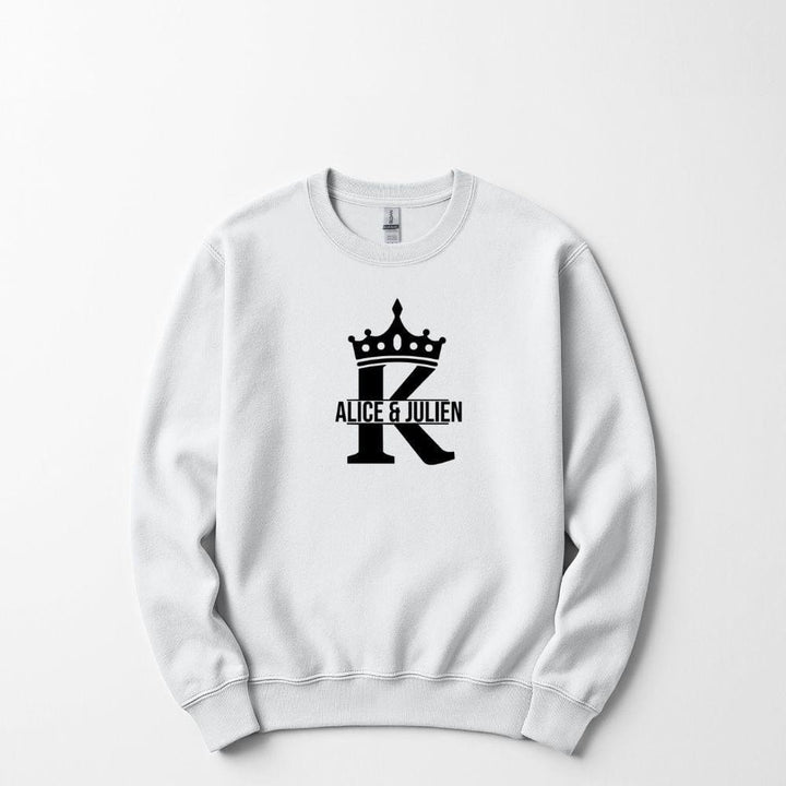 Sweat King Queen | Personnalisé